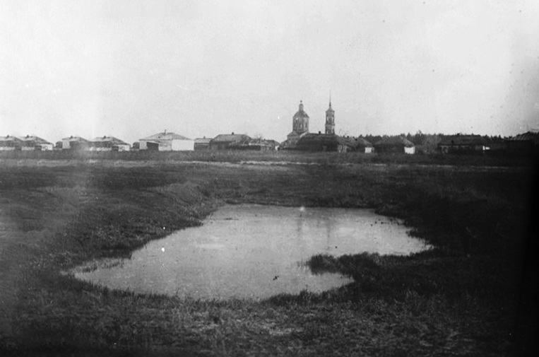 Воронеж. Церковь Петра и Павла в Таврове. архивная фотография, Единственное имеющееся фото храма. Фото 1940 г. из фондов ЦВМ имени Императора Петра Великого