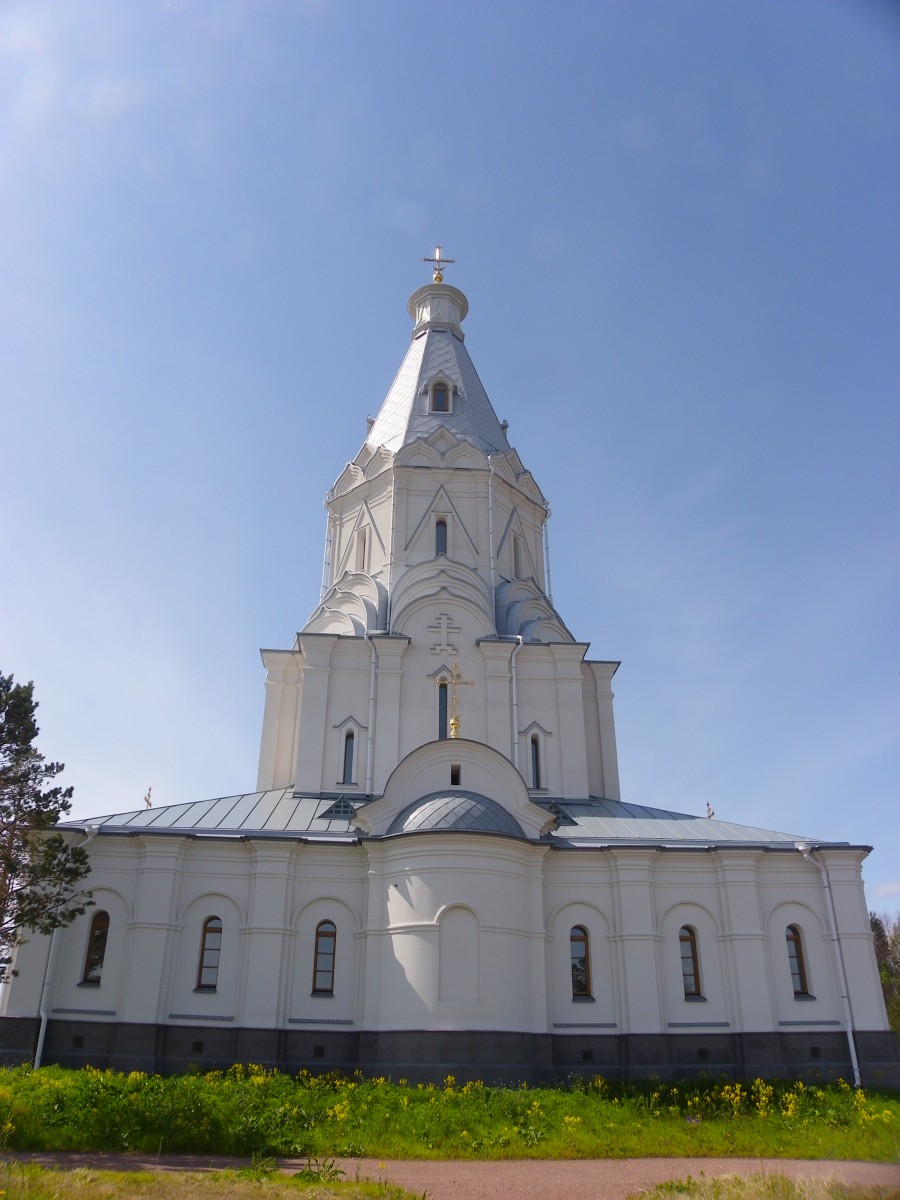 Валаамские острова. Спасо-Преображенский Валаамский монастырь. Авраамиевский скит. Церковь Спаса Всемилостивого. фасады