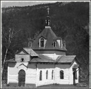 Церковь Георгия Победоносца (старая), Старинное фото с сайта "Кубанская генеалогия"<br>, Даховская, Майкопский район, Республика Адыгея