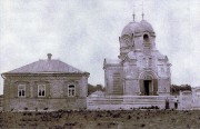 Церковь Преображения Господня, Старинное фото с сайта "Кубанская генеалогия"<br>, Старощербиновская, Щербиновский район, Краснодарский край