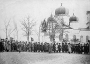 Церковь Николая Чудотворца (старая), Фото 1913 года с сайта "Кубанская генеалогия"<br>, Кармалиновская, Новоалександровский район, Ставропольский край