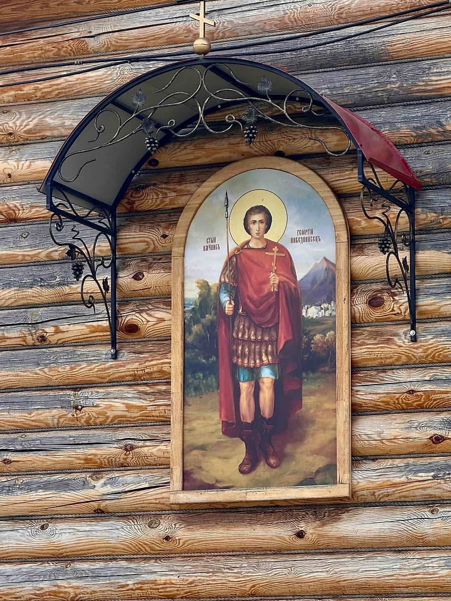 архитектурные детали. Церковь Георгия Победоносца, Новлянка (Селивановский район, Владимирская область)