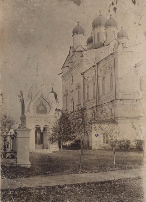 Далматовский Успенский мужской монастырь. Неизвестная часовня, Далматово (Далматовский район, Курганская область). архивная фотография, Старинное фото из фондов Далматовского краеведческого музея