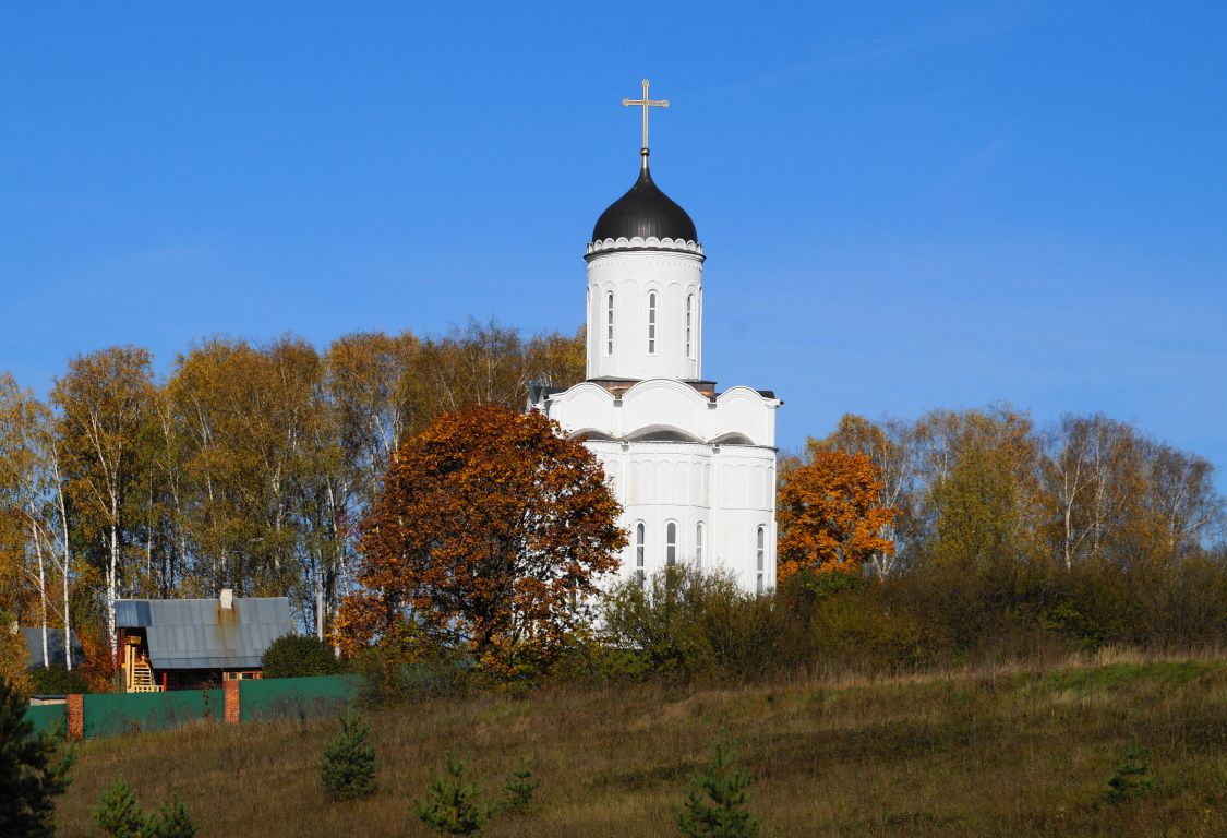 Матвеевка. Покровский на Колпи скит Троицкой Сергиевой Лавры. Церковь Покрова Пресвятой Богородицы. фасады, Вид с юга (по компасу)