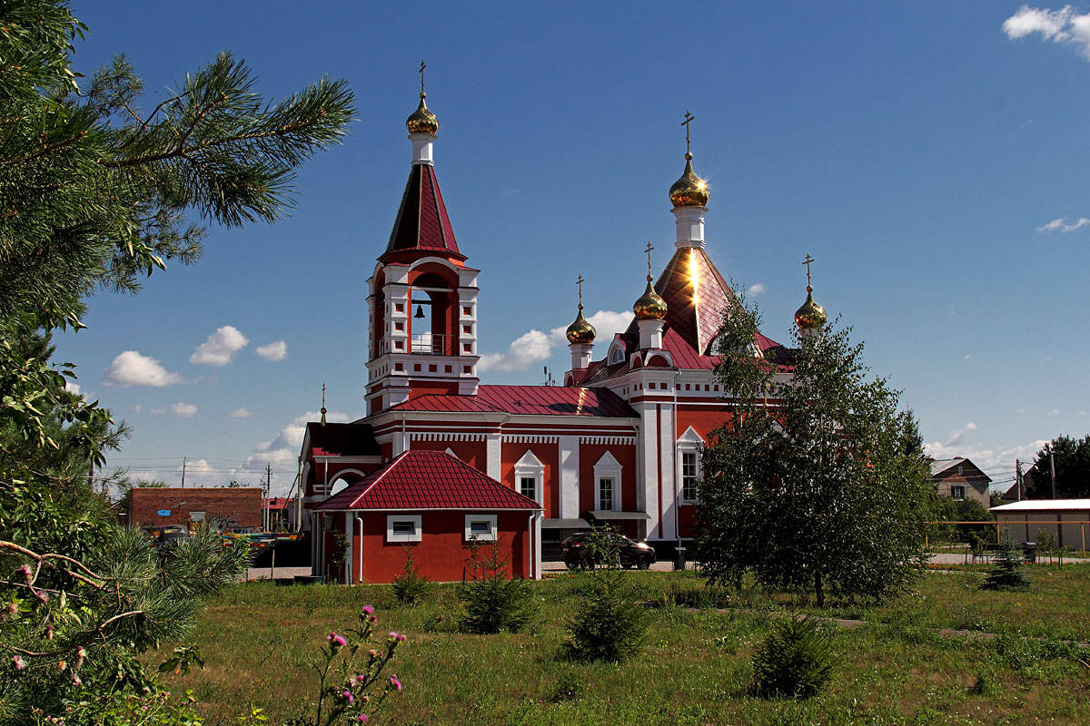 Ягодное. Церковь Николая Чудотворца. фасады