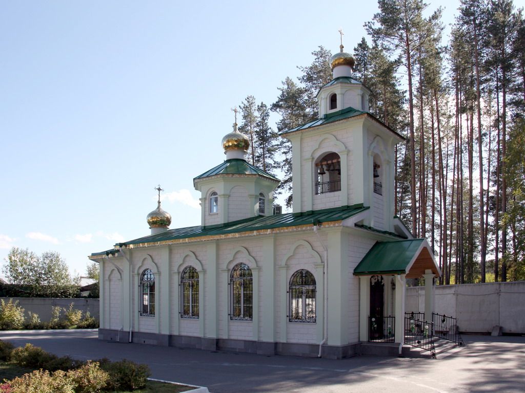 Церковь Александра Свирского, Берёзовский (Берёзовский (Берёзовский ГО), Свердловская область). фасады, Вид с северо-запада