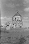 Церковь Покрова Пресвятой Богородицы, Вид с юго-запада. Музей архитектуры им. Щусева, Москва<br>, Афинеево, Юрьев-Польский район, Владимирская область