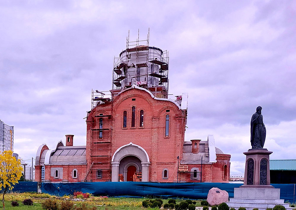 Церковь Сергия Радонежского, Минск (Минск, город, Беларусь, Минская область). документальные фотографии
