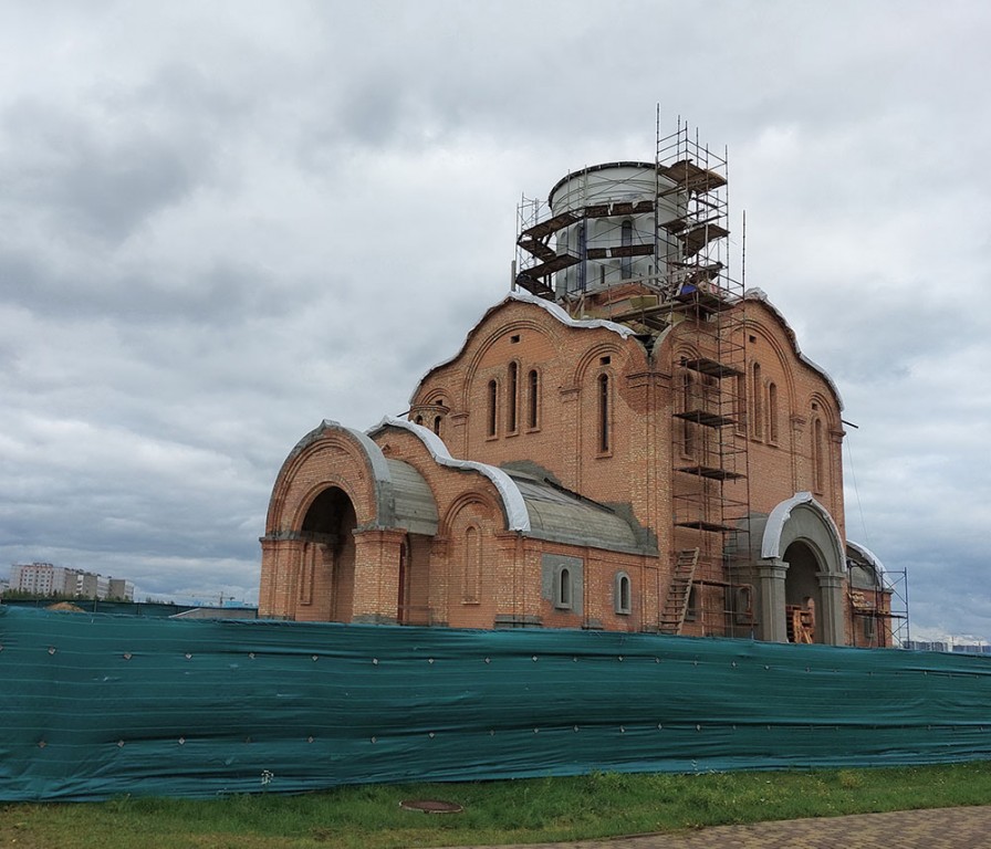Церковь Сергия Радонежского, Минск (Минск, город, Беларусь, Минская область). документальные фотографии