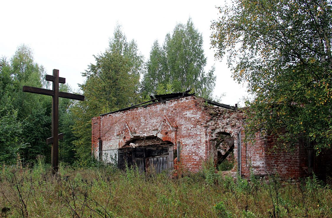Церковь Вознесения Господня, Курилово (Череповецкий район, Вологодская область). фасады