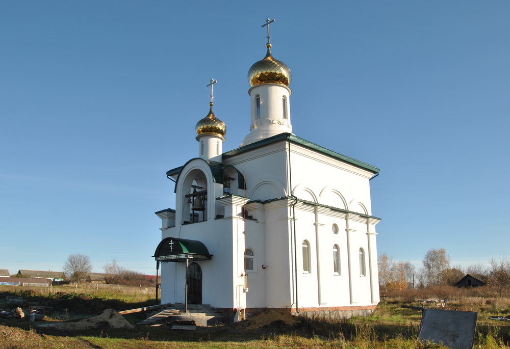 Кузовка. Церковь Богоявления Господня (новая). фасады