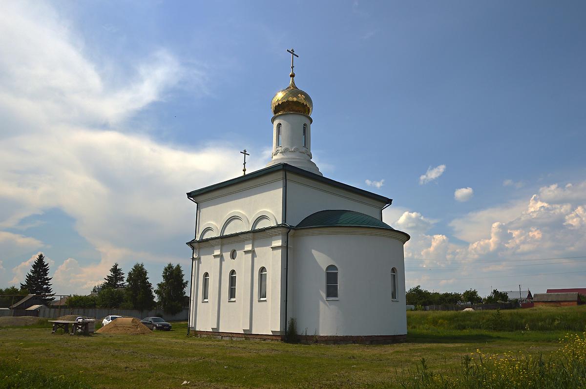 фасады. Церковь Богоявления Господня (новая), Кузовка (Богородицкий район, Тульская область)