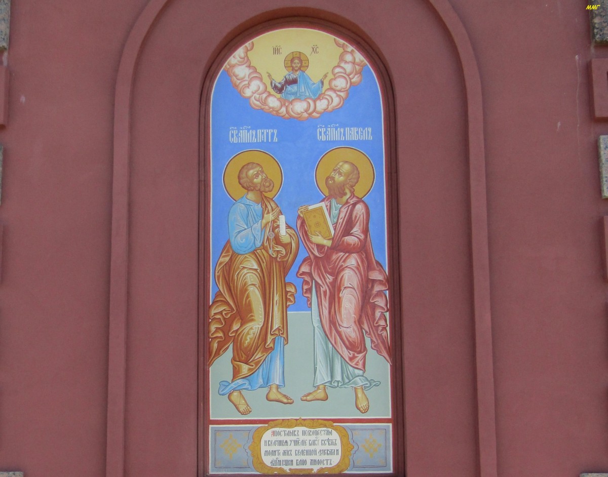Часовня Петра и Павла в Кронштадте (новая), Кронштадт (Санкт-Петербург, Кронштадтский район, г. Санкт-Петербург). дополнительная информация, Свв. апп. Петр и Павел.
