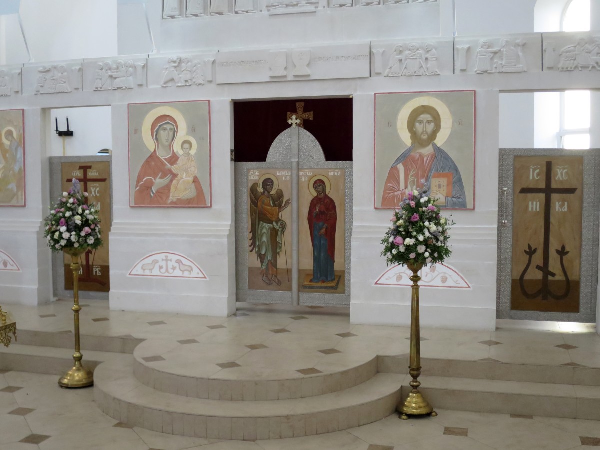 Церковь Сергия Радонежского в Гольянове, Гольяново (Восточный административный округ (ВАО), г. Москва). интерьер и убранство