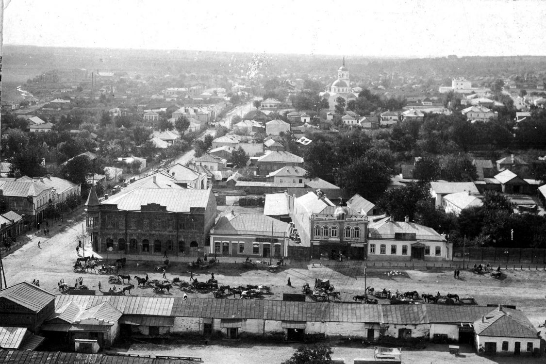 Богодухов. Церковь Троицы Живоначальной. архивная фотография, Частная коллекция. Фото 1910-х годов