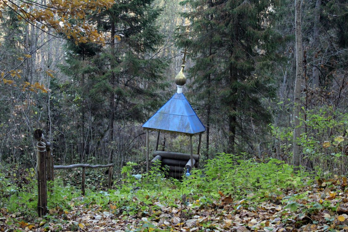 Часовня Марии Египетской, Филимоново (Ростовский район, Ярославская область). общий вид в ландшафте