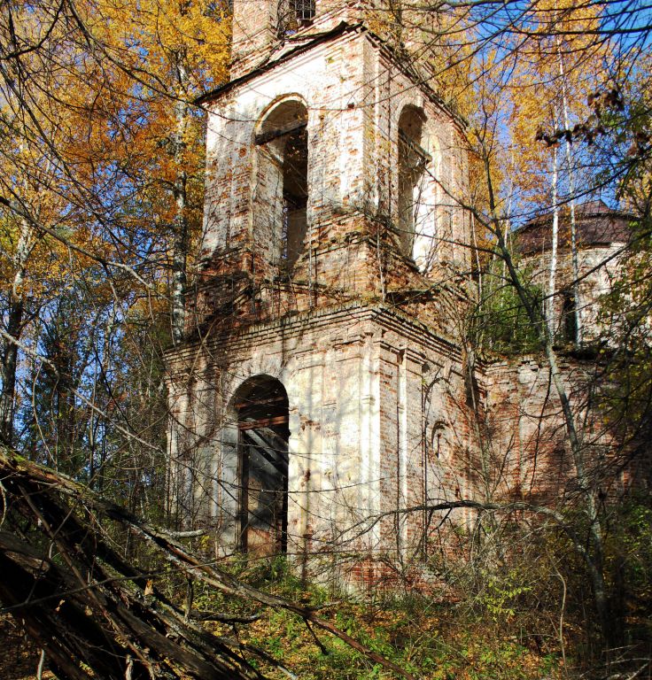 Церковь Казанской иконы Божией Матери, Вяльцево, урочище (Солигаличский район, Костромская область). фасады