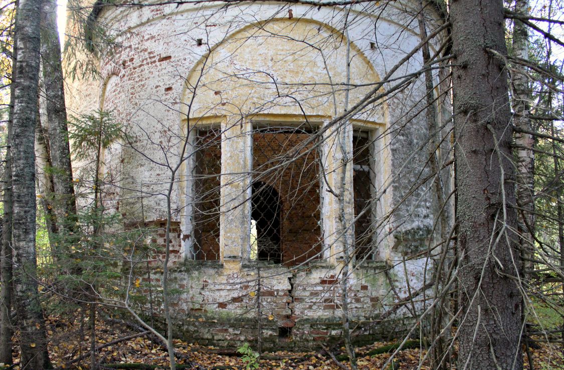 Церковь Казанской иконы Божией Матери, Вяльцево, урочище (Солигаличский район, Костромская область). архитектурные детали