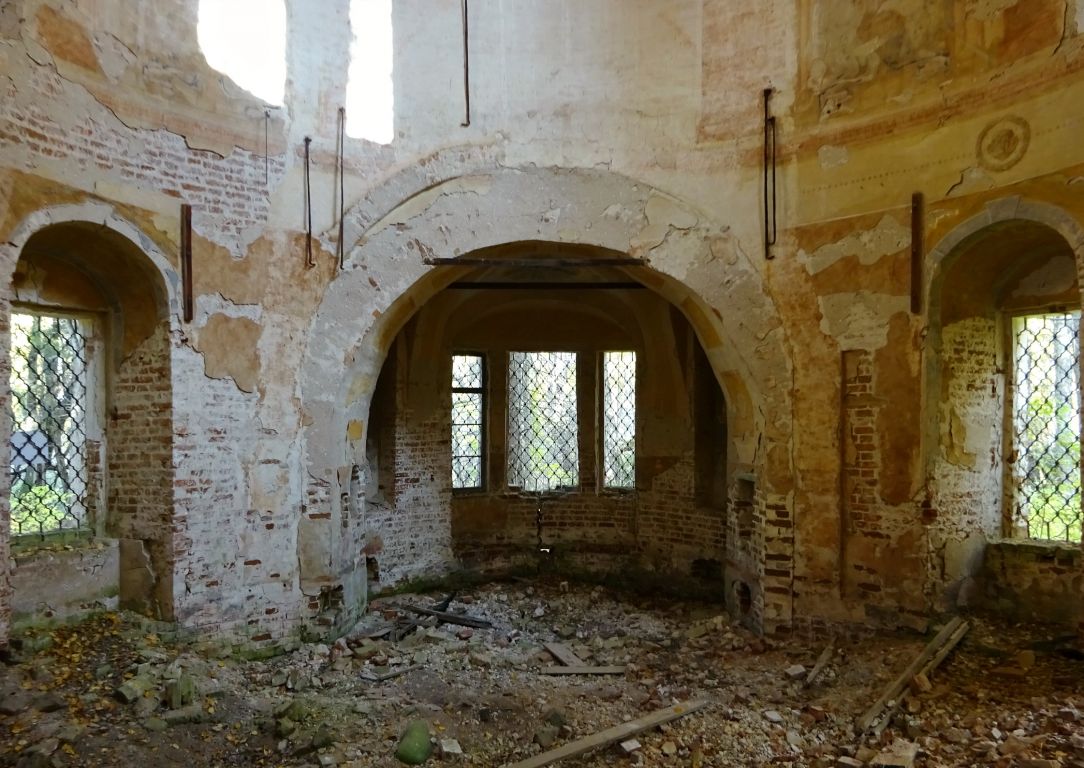 Церковь Казанской иконы Божией Матери, Вяльцево, урочище (Солигаличский район, Костромская область). интерьер и убранство