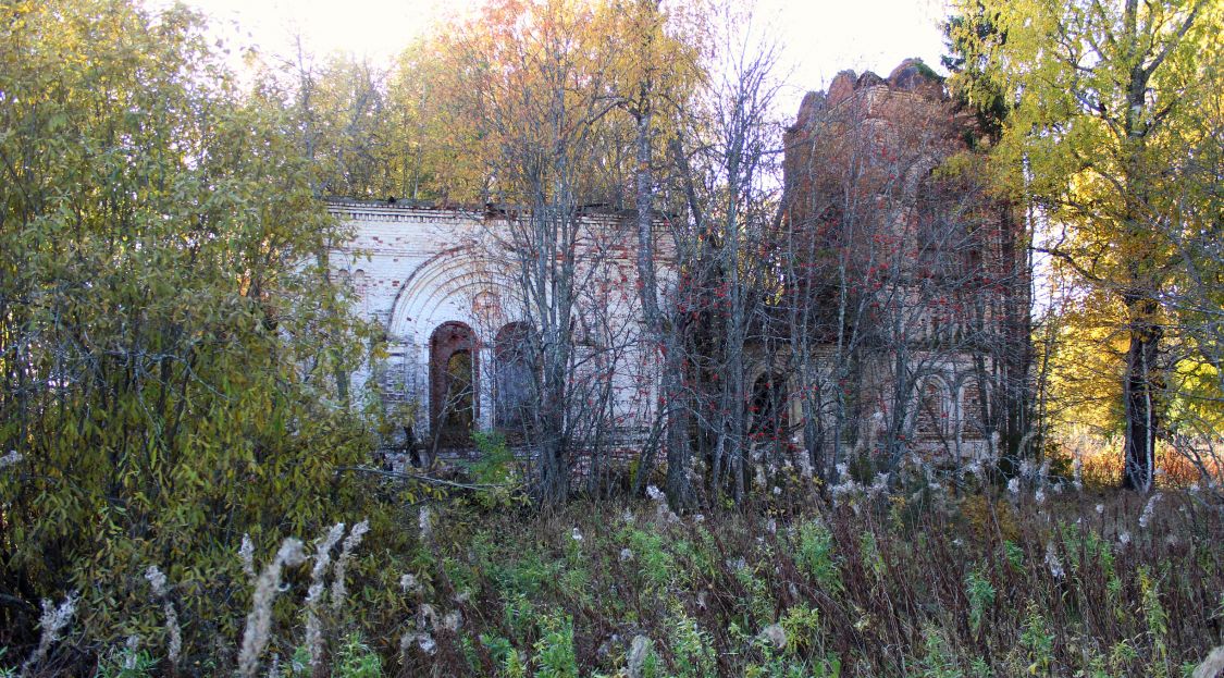 Церковь Казанской иконы Божией Матери (каменная), Соцевино (Галичский район, Костромская область). фасады