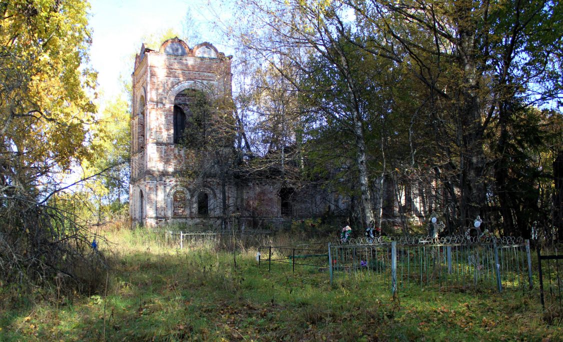 Церковь Казанской иконы Божией Матери (каменная), Соцевино (Галичский район, Костромская область). фасады