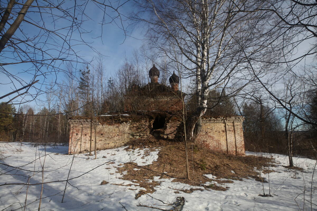 Церковь Михаила Архангела, Пронино (погост Архангельский) (Галичский район, Костромская область). фасады