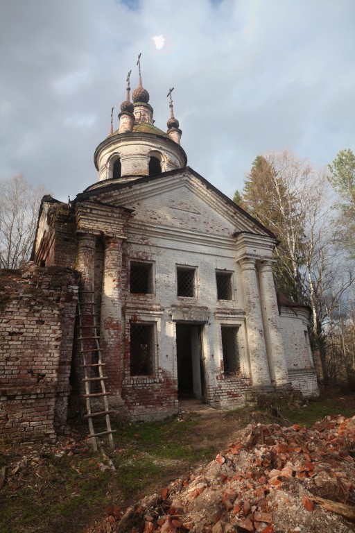 Церковь Николая Чудотворца, Никола на Быстрых, урочище (Буйский район, Костромская область). архитектурные детали