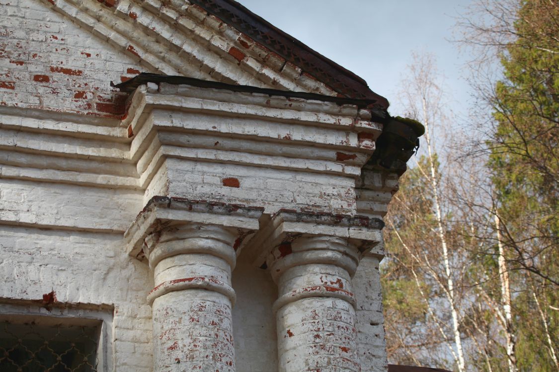 Церковь Николая Чудотворца, Никола на Быстрых, урочище (Буйский район, Костромская область). архитектурные детали