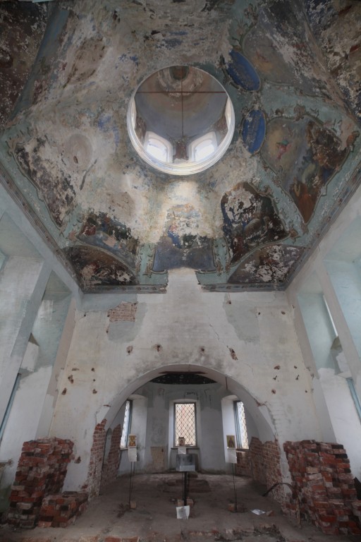Церковь Николая Чудотворца, Никола на Быстрых, урочище (Буйский район, Костромская область). интерьер и убранство