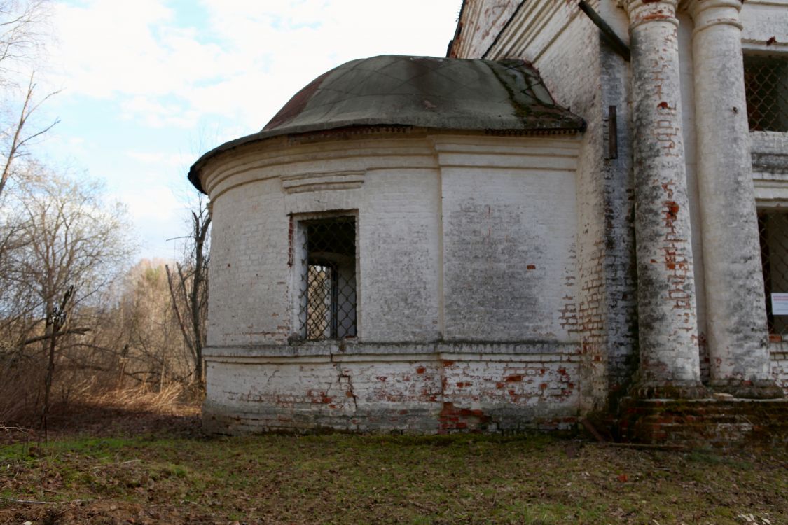 Церковь Николая Чудотворца, Никола на Быстрых, урочище (Буйский район, Костромская область). архитектурные детали