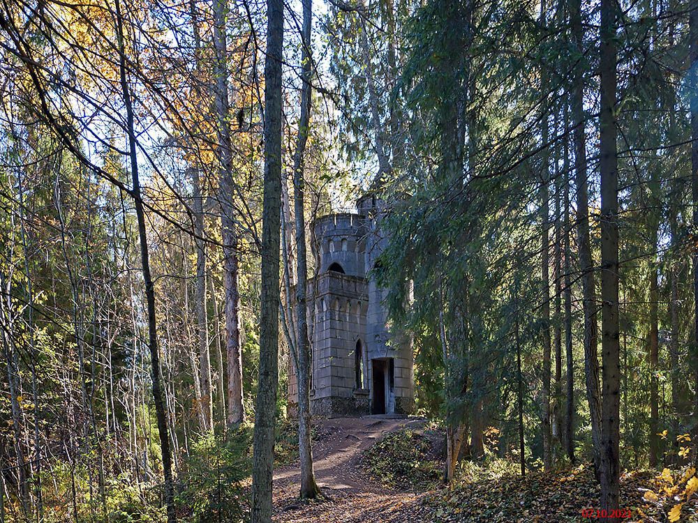 Малый Борок. Неизвестная часовня. фасады