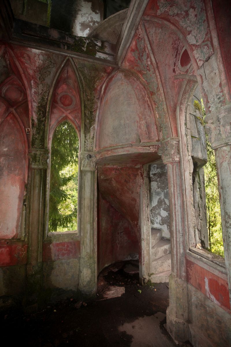 интерьер и убранство. Неизвестная часовня, Малый Борок (Окуловский район, Новгородская область)