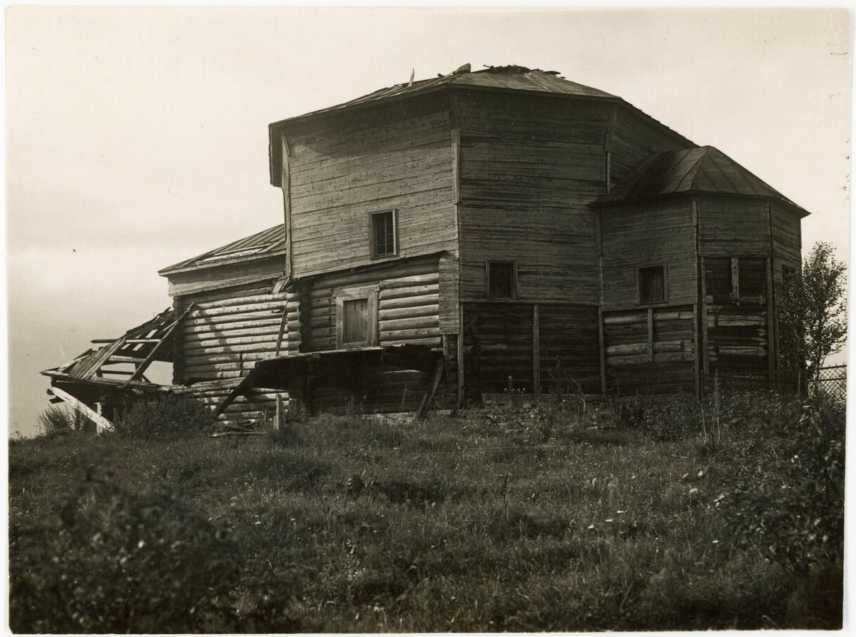 Церковь Собора Пресвятой Богородицы, Холм (Галичский район, Костромская область). архивная фотография, Фото 1950-х гг. из фондов Костромского музея-заповедника. (ГК № 65618500)