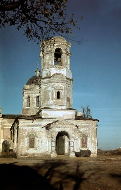 Церковь Рождества Христова, Острогожск (Острогожский район, Воронежская область). архивная фотография, Фото 1942 г. с аукциона e-bay.de