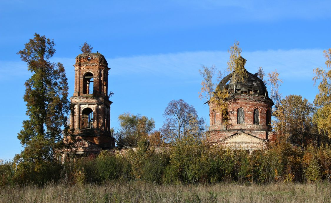 Церковь Преображения Господня, Синцово (Галичский район, Костромская область). фасады
