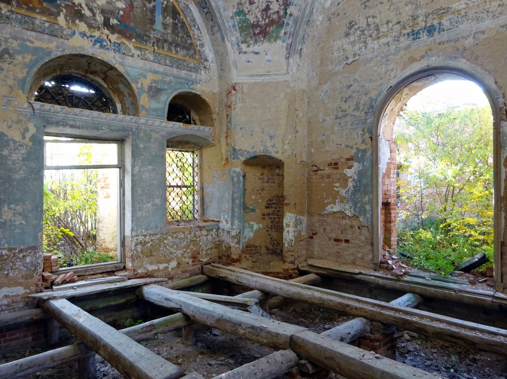 Церковь Преображения Господня, Синцово (Галичский район, Костромская область). интерьер и убранство