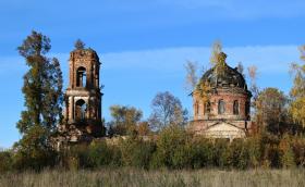 Синцово. Церковь Спаса Преображения