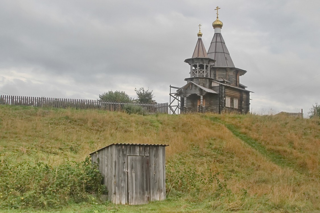 Церковь Покрова Пресвятой Богородицы (новая), Покровское (Онежский район, Архангельская область). фасады