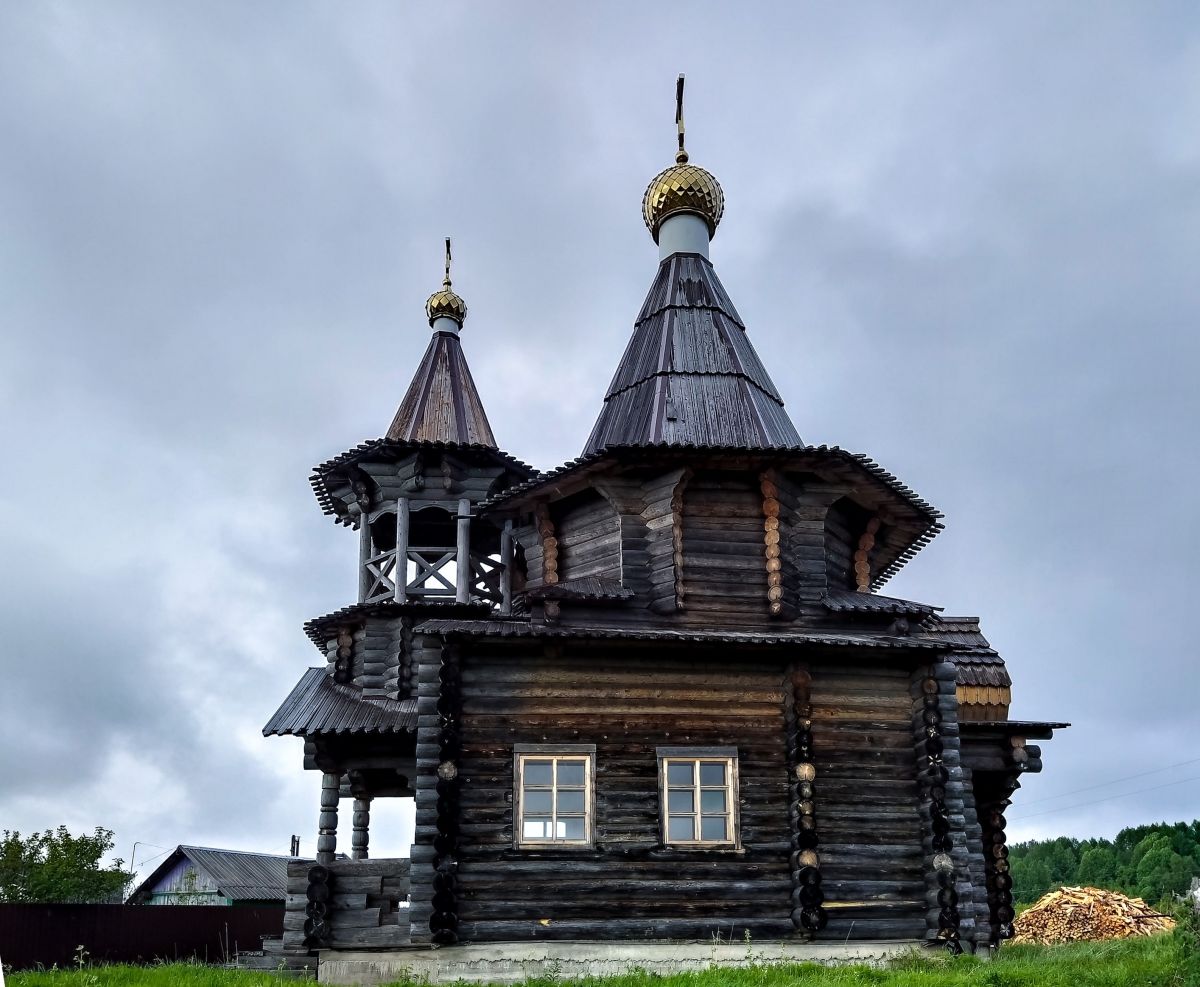 Церковь Покрова Пресвятой Богородицы (новая), Покровское (Онежский район, Архангельская область). фасады