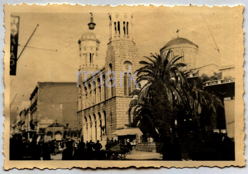 Церковь Успения Пресвятой Богородицы, Афины (Αθήνα) (Аттика (Ἀττική), Греция). архивная фотография, Фото 1941 г. с аукциона e-bay.de