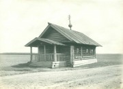 Неизвестная часовня, Фото 1908-1909 годов из фондов Костромского государственного историко-архитектурного и художественного музея-заповедника. Автор В.Н. Кларк<br>, Одошнур, Тоншаевский район, Нижегородская область