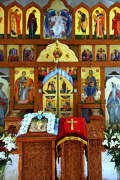 Церковь Серафима Саровского, Иконостас церкви.<br>, Таганрог, Таганрог, город, Ростовская область