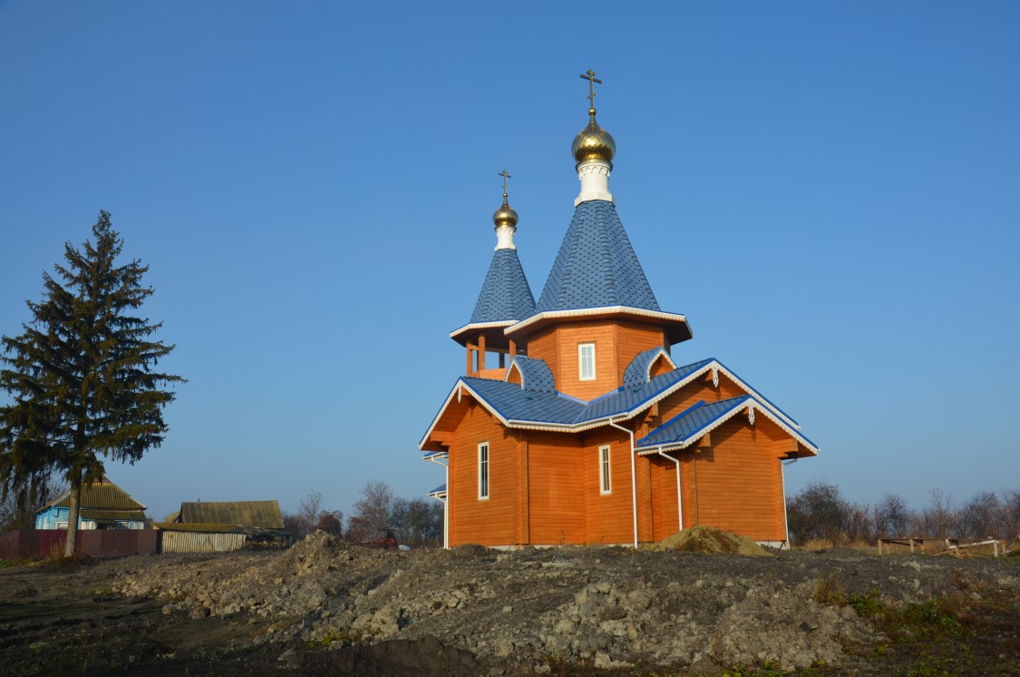 Церковь Николая Чудотворца, Ярославка (Хомутовский район, Курская область). фасады