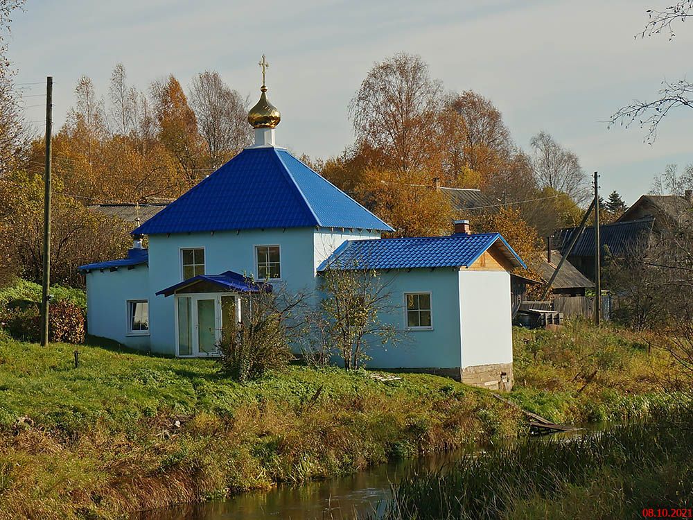 Неизвестная часовня, Левоча (Хвойнинский район, Новгородская область). фасады