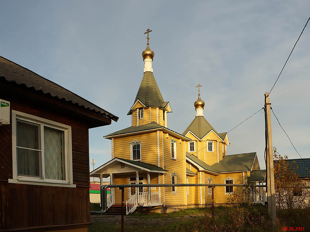 Церковь Троицы Живоначальной (новая), Лесное (Лесной район, Тверская область). фасады