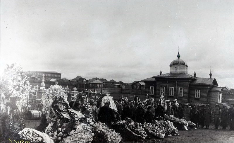 Лысьва. Неизвестная старообрядческая церковь. архивная фотография, Фото 1914 года из частного архива