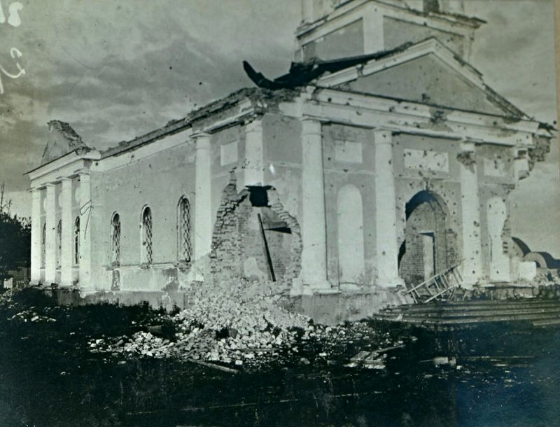 Видлица. Церковь Георгия Победоносца (старая). архивная фотография, Фото 1928 г. Госкаталог музейного фонда. Российский этнографический музей.