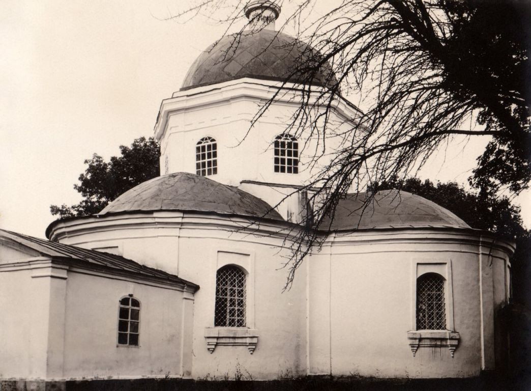 Церковь Троицы Живоначальной, Новые Млыны (Нежинский район, Украина, Черниговская область). архивная фотография, Фото 1910-х годов из фондов Института рукописи Национальной библиотеки Украины им. И. Вернадского