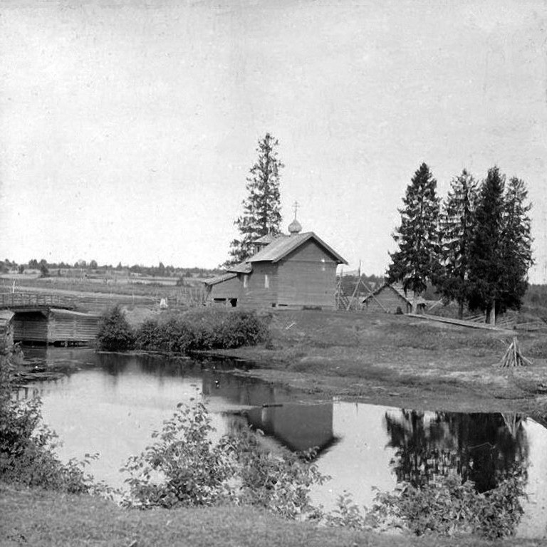 Шапша. Неизвестная часовня. архивная фотография, Фото 1926 года из фондов Музея антропологии и этнографии им. Петра Великого (Кунсткамера). Автор Николай Сергеевич Розов