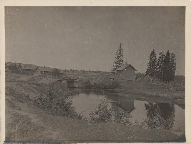 Шапша. Неизвестная часовня. архивная фотография, Фото 1926 года из фондов Музея антропологии и этнографии им. Петра Великого (Кунсткамера). Автор Николай Сергеевич Розов